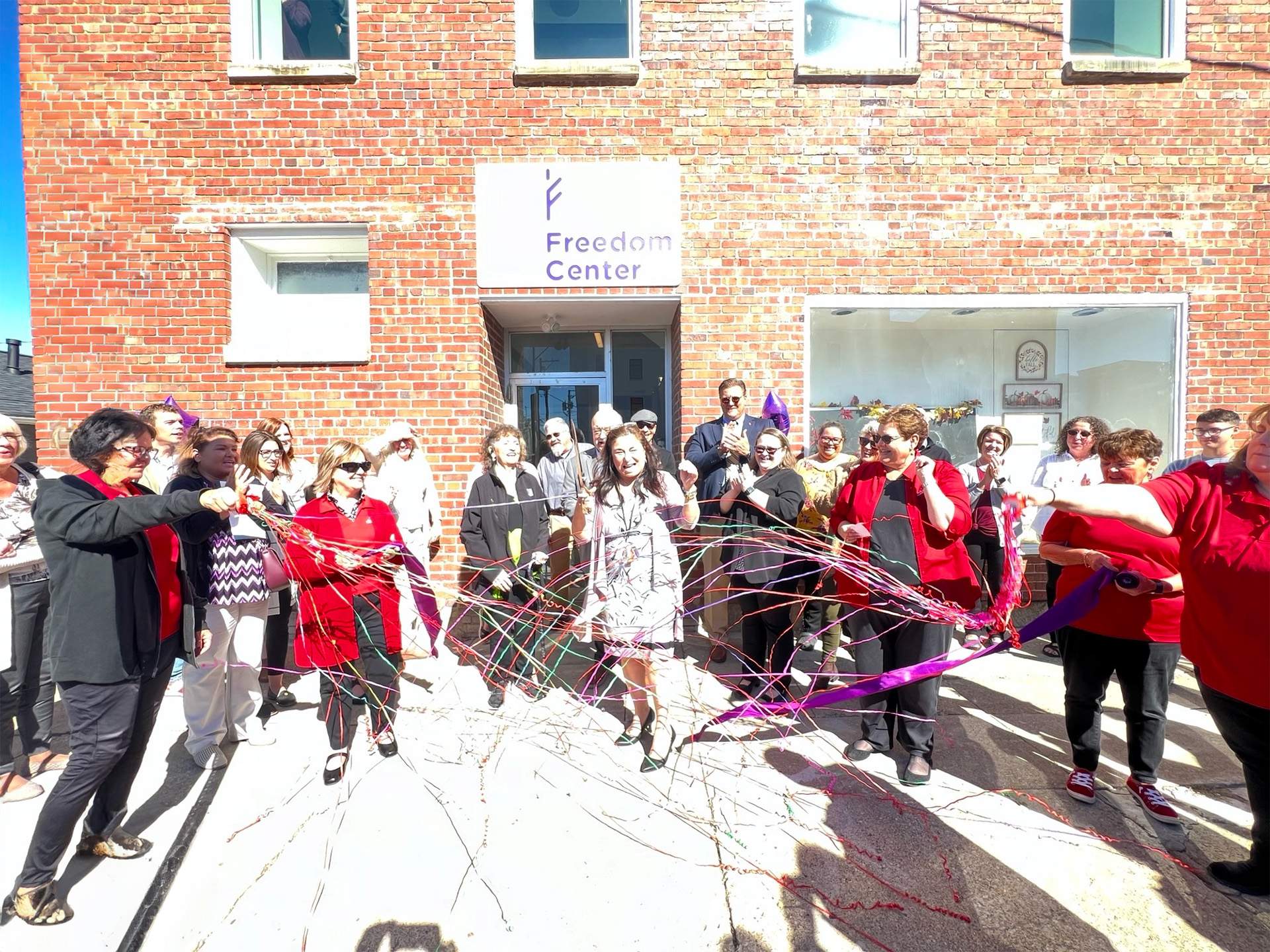 Ribbon cutting ceremony